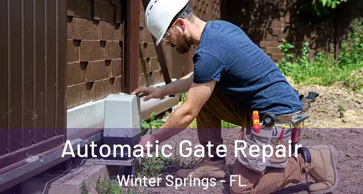  Automatic Gate Repair Winter Springs - FL