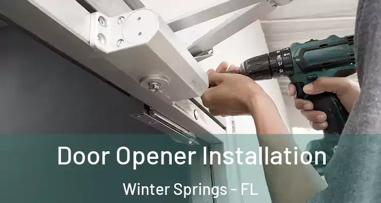  Door Opener Installation Winter Springs - FL