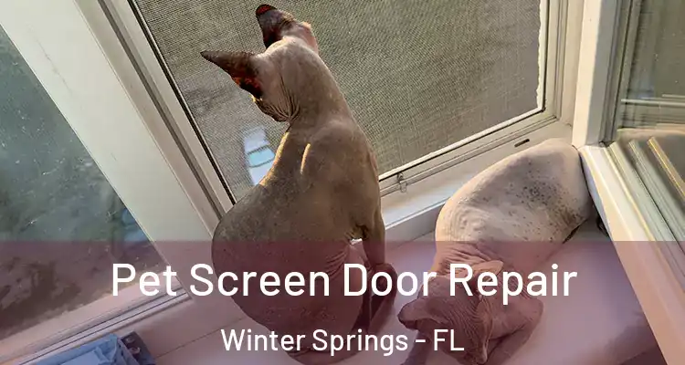  Pet Screen Door Repair Winter Springs - FL